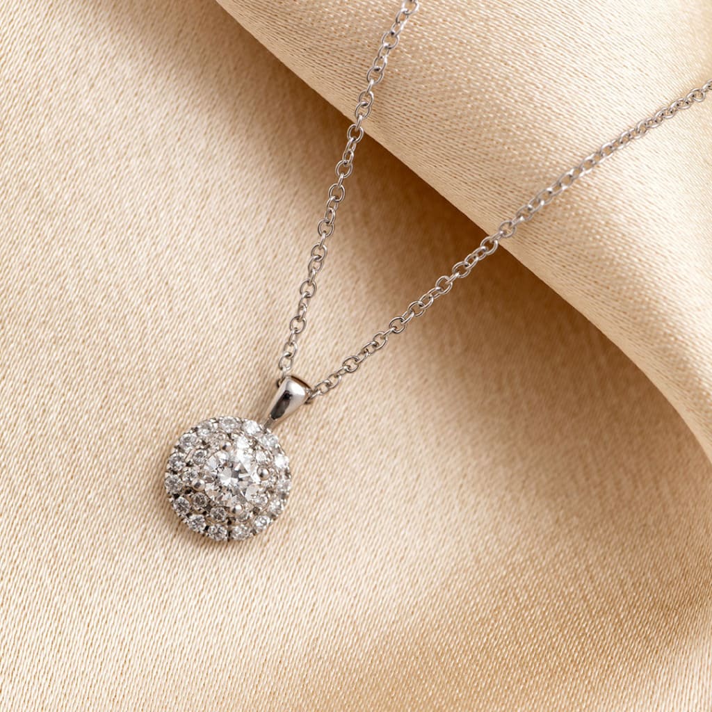 MAE - 0.33ct | Diamond Necklace in 18ct White Gold