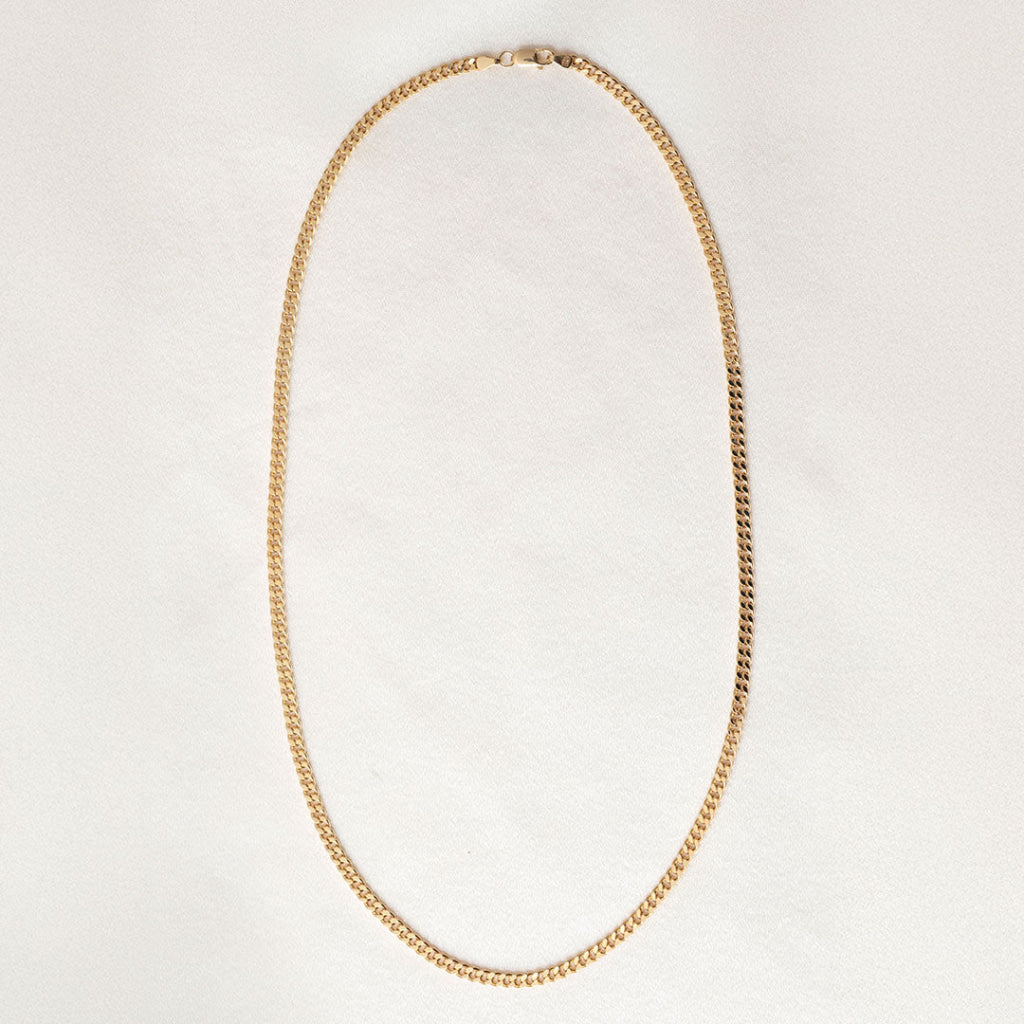 Mahon Curb chain | 14ct Gold - Necklace