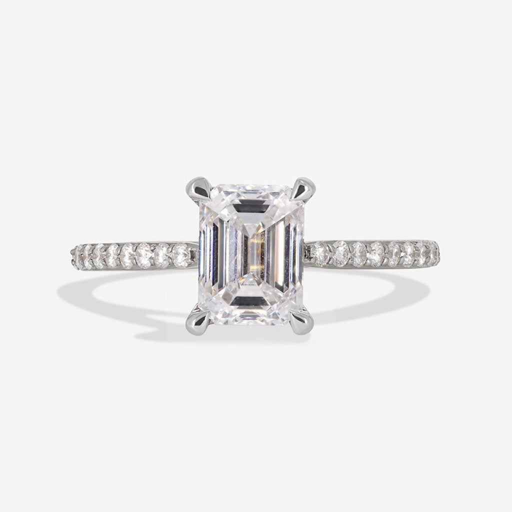 MARGOT - Platinum | Lab Grown Diamond Engagement Ring