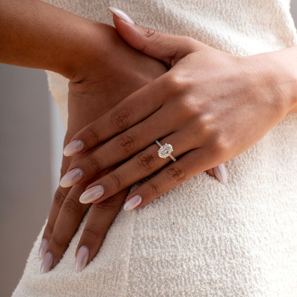 MARILYN Platinum 3.25ct | Diamond Engagement Ring Lab Grown