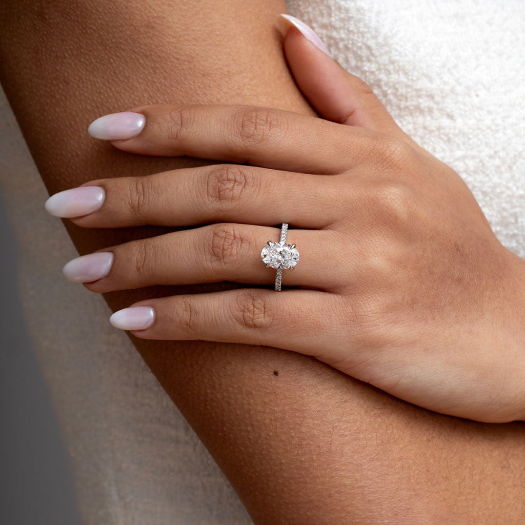 MARILYN Platinum 3.25ct | Diamond Engagement Ring Lab Grown