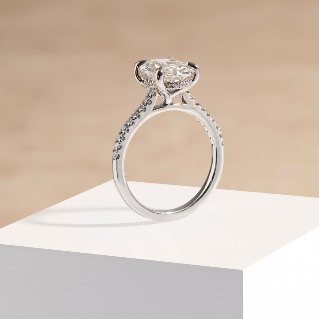 MARILYN Platinum 3.25ct | Diamond Engagement Ring Lab Grown