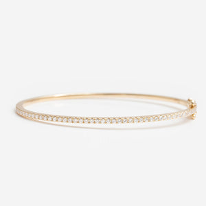 MARINA | Diamond Bangle in 9ct Gold