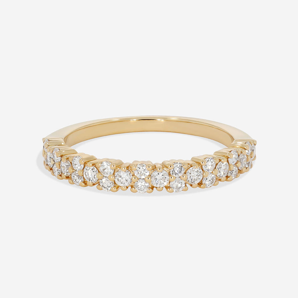 MARTHA 18ct Gold | Diamond Wedding Ring - Rings