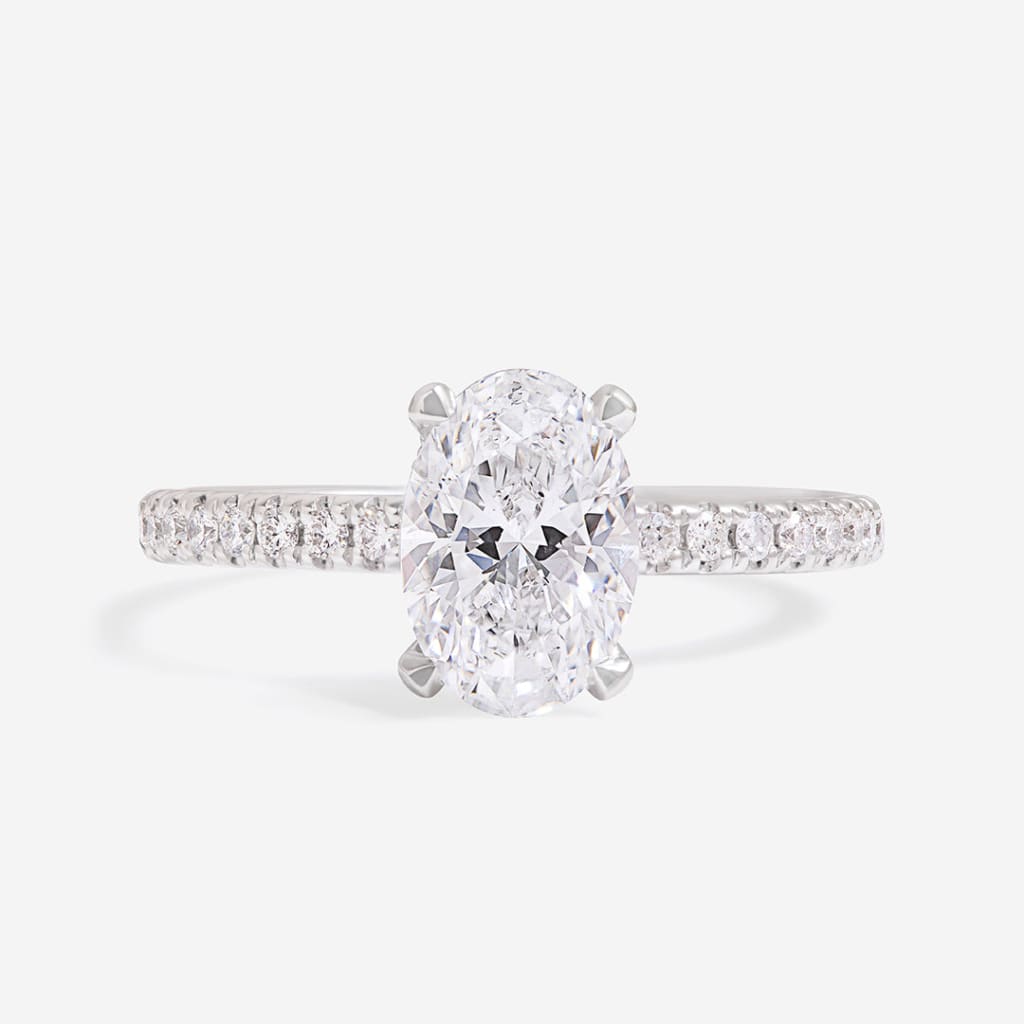 Marvel Platinum | Lab Grown Diamond Engagement Ring - Rings