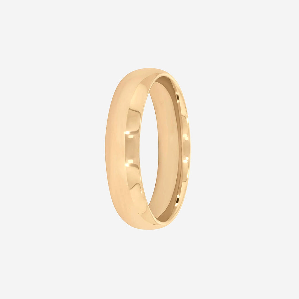 MASON 5mm | Men's Wedding Ring in 9ct Gold