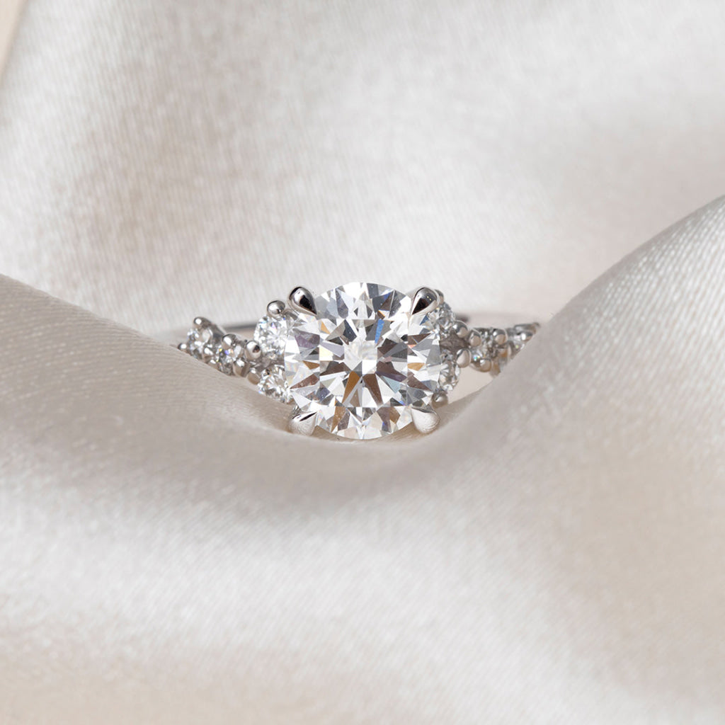 MAYA 1.90ct | Round Solitaire Lab Grown Diamond Engagement