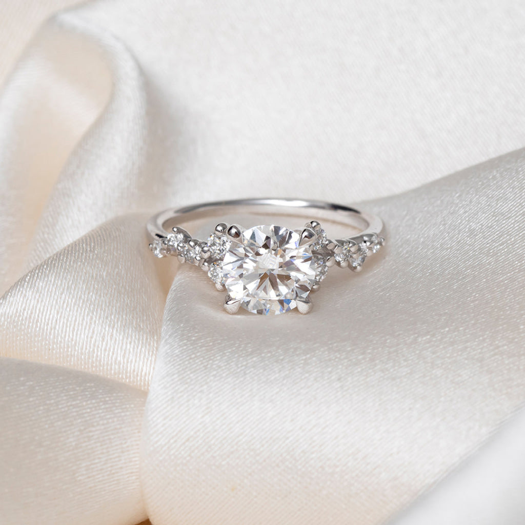 MAYA 1.90ct | Round Solitaire Lab Grown Diamond Engagement