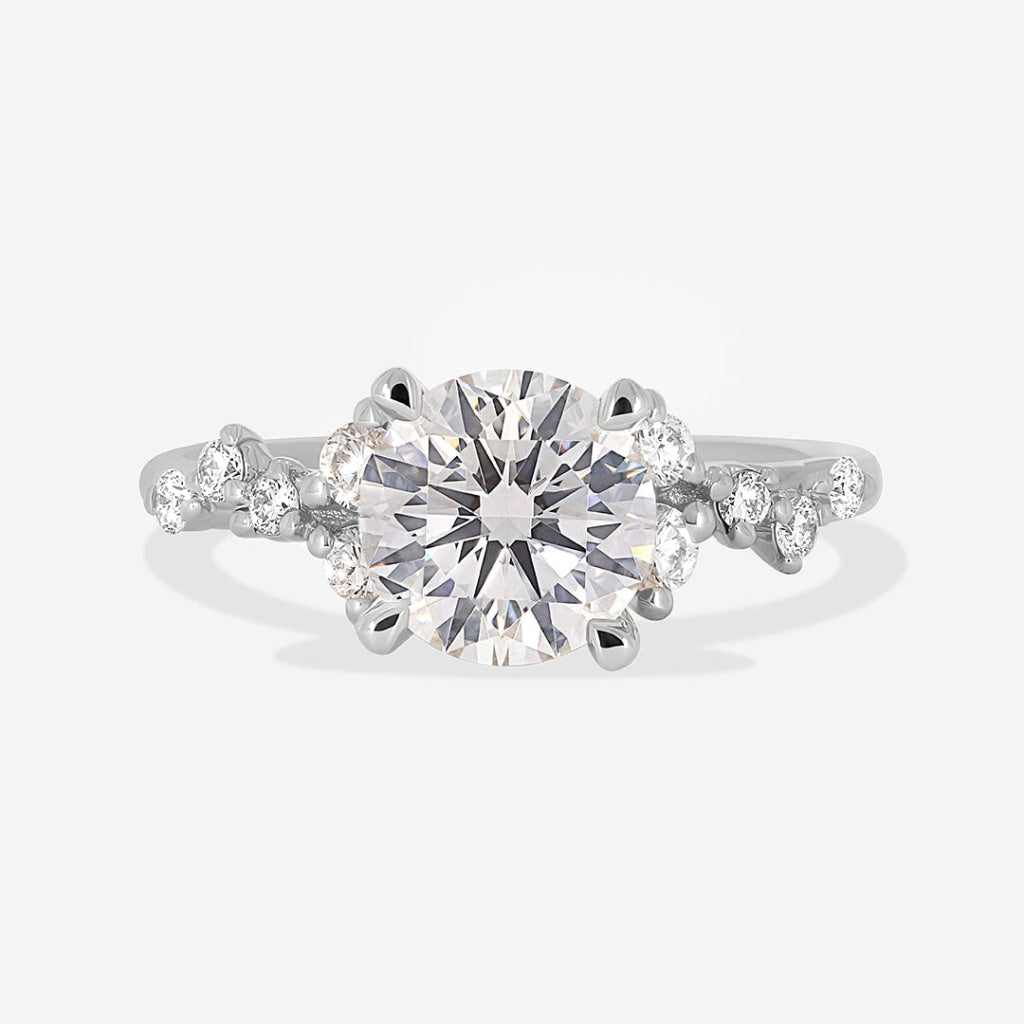 MAYA 1.90ct | Round Solitaire Lab Grown Diamond Engagement