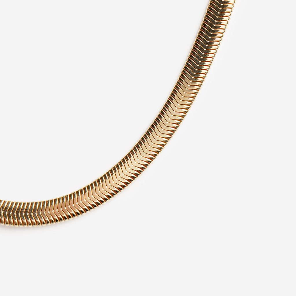 Medusa Snake Chain | 9ct Gold - Necklace