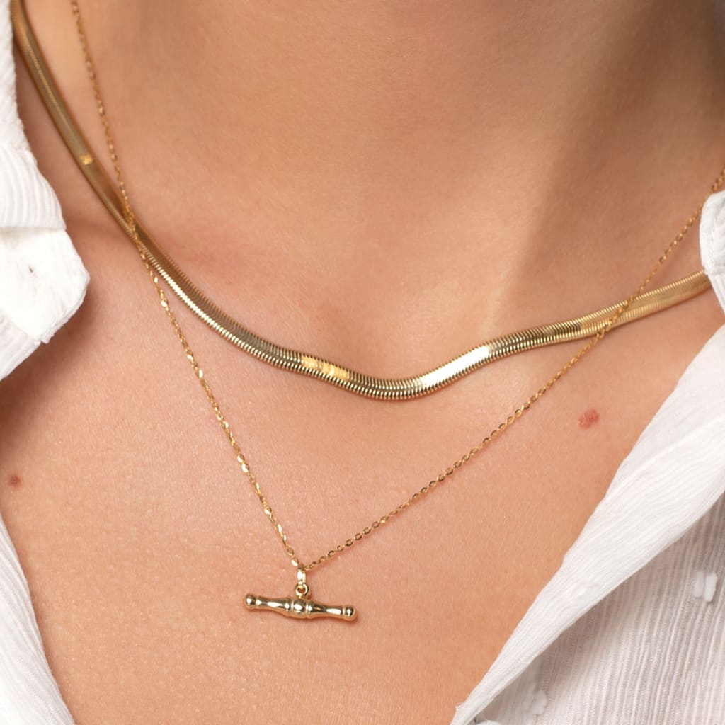Medusa Snake Chain | 9ct Gold - Necklace