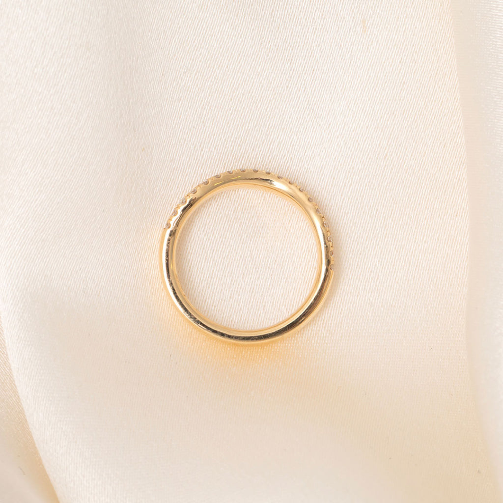 MELVIN - 18ct Gold | Diamond Wedding Ring - Rings