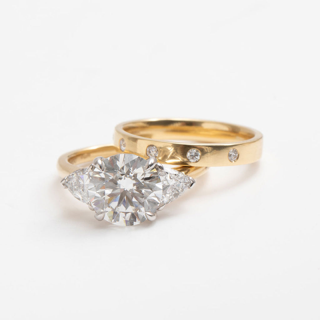 MERIDIAN 2.50ct | Round 3-Stone Diamond Set in 18ct Gold