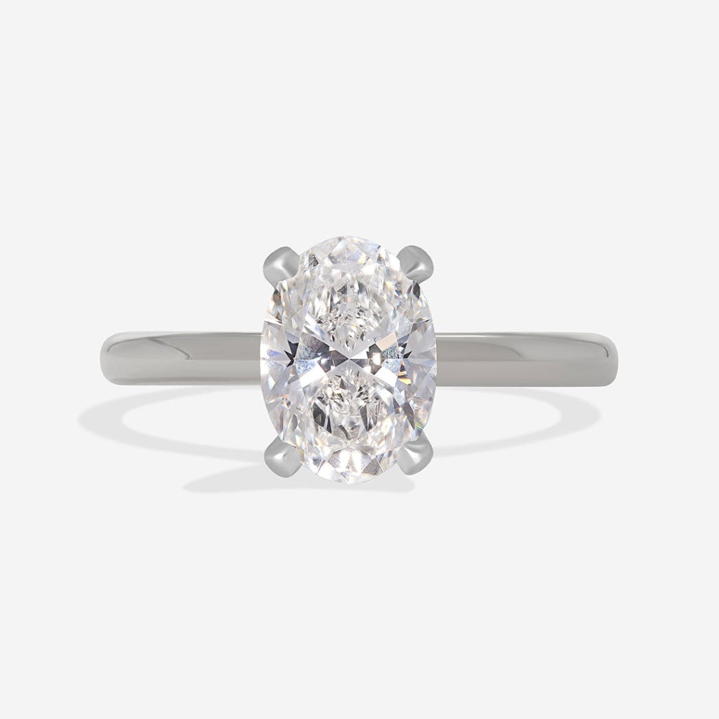 Miami Platinum 1.60ct | Lab Grown Diamond Engagement Ring -