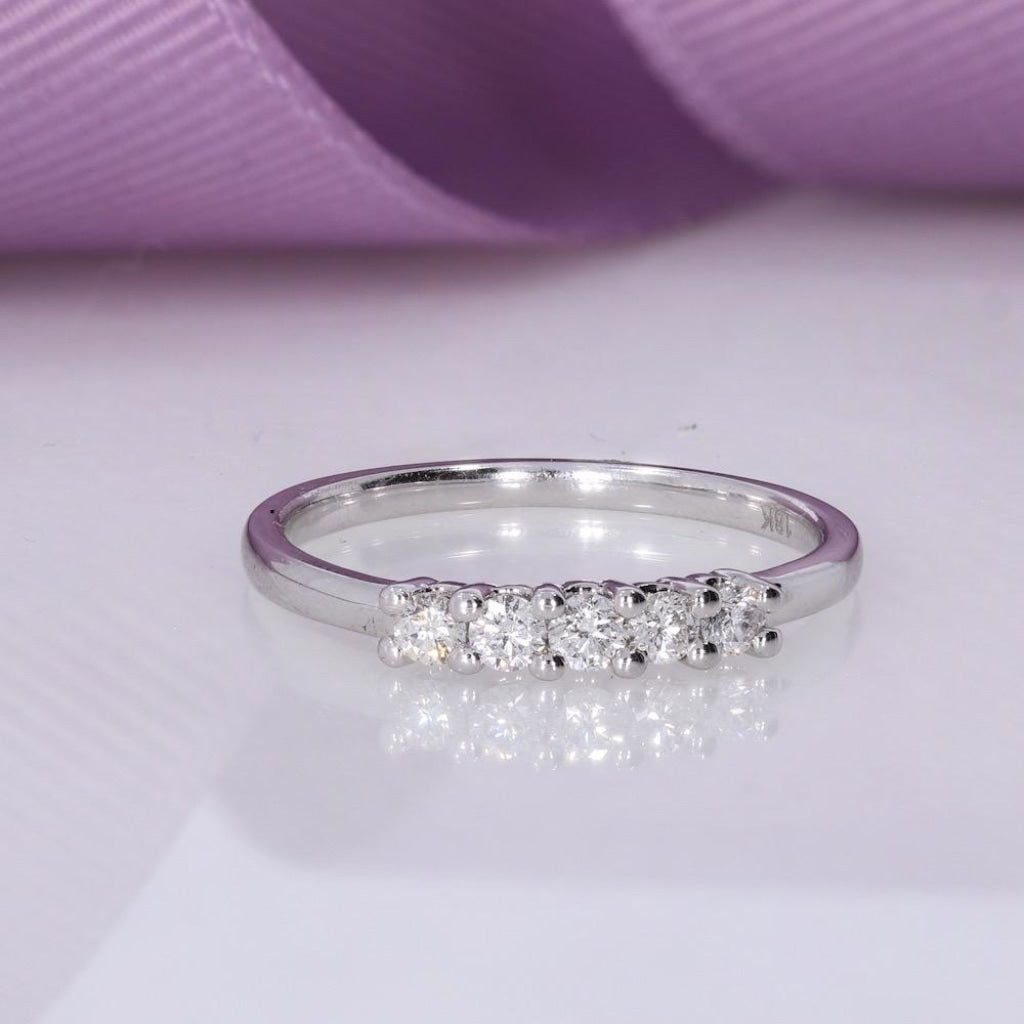Middleton - 18ct White Gold | Diamond Eternity Ring - Rings