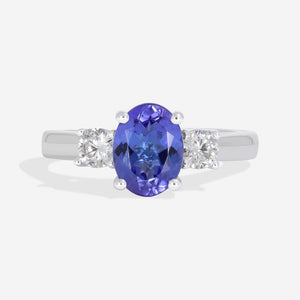 MIDNIGHT | Tanzanite Diamond Ring