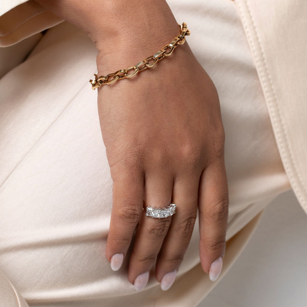 Milanese | 9ct Gold Fancy Link Bracelet - Necklace