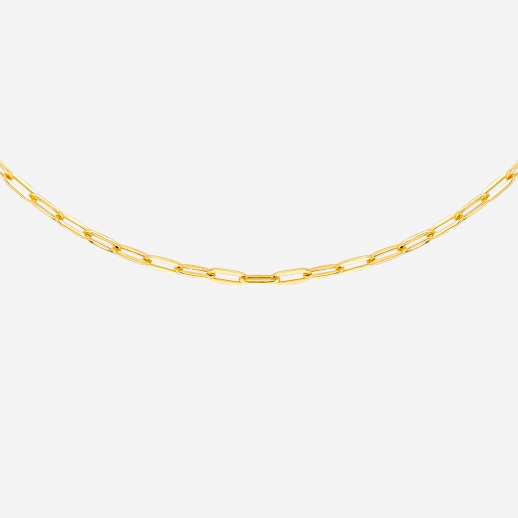 Mini Paper-Chain Necklace | 9ct Gold - Necklace