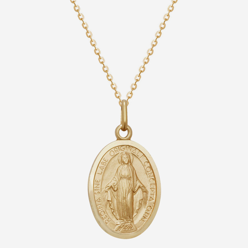 Miraculous Medal | 9ct Gold - Necklace