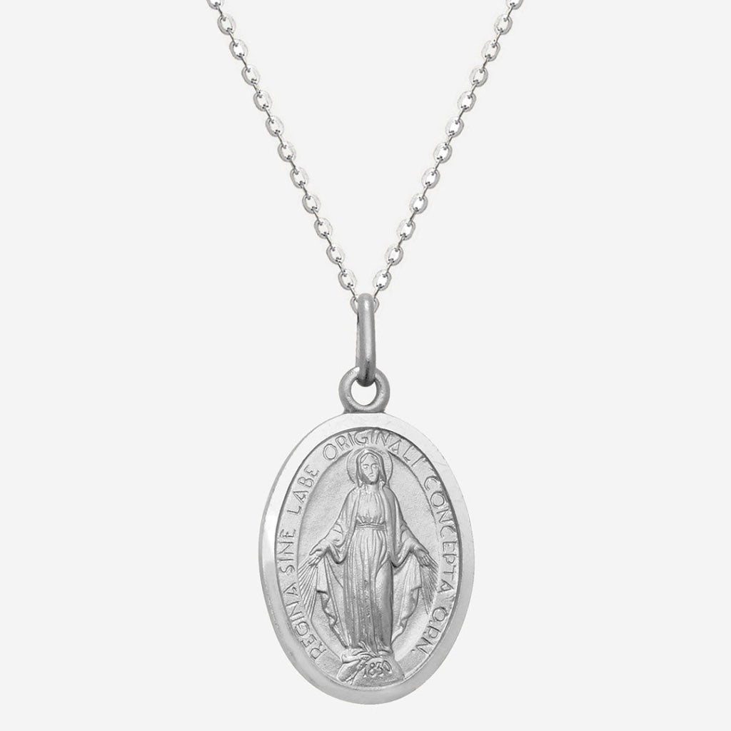 Miraculous Medal Medium | Sterling Silver