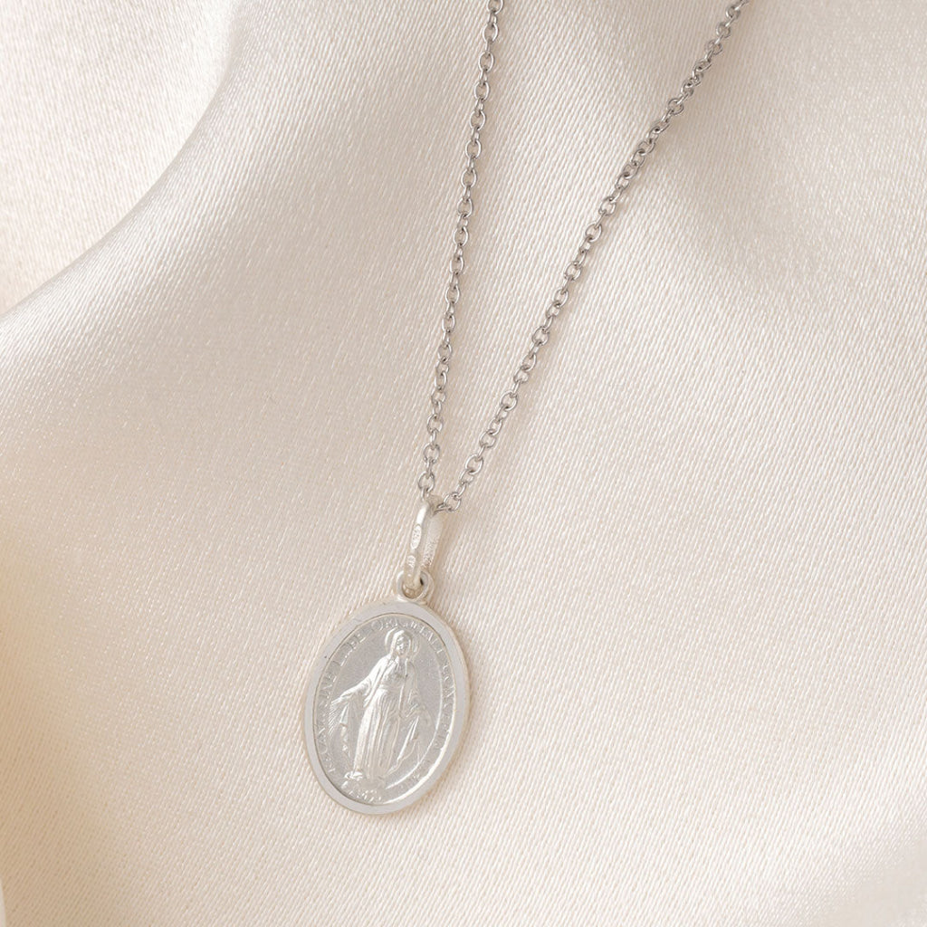 Miraculous Medal | Sterling Silver - Necklace