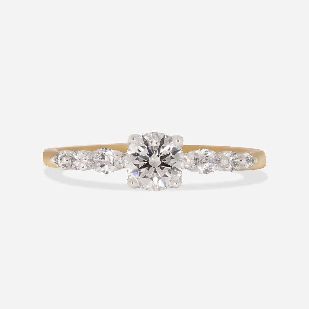 MIRAE 0.70ct | Round Solitaire Natural Diamond Engagement