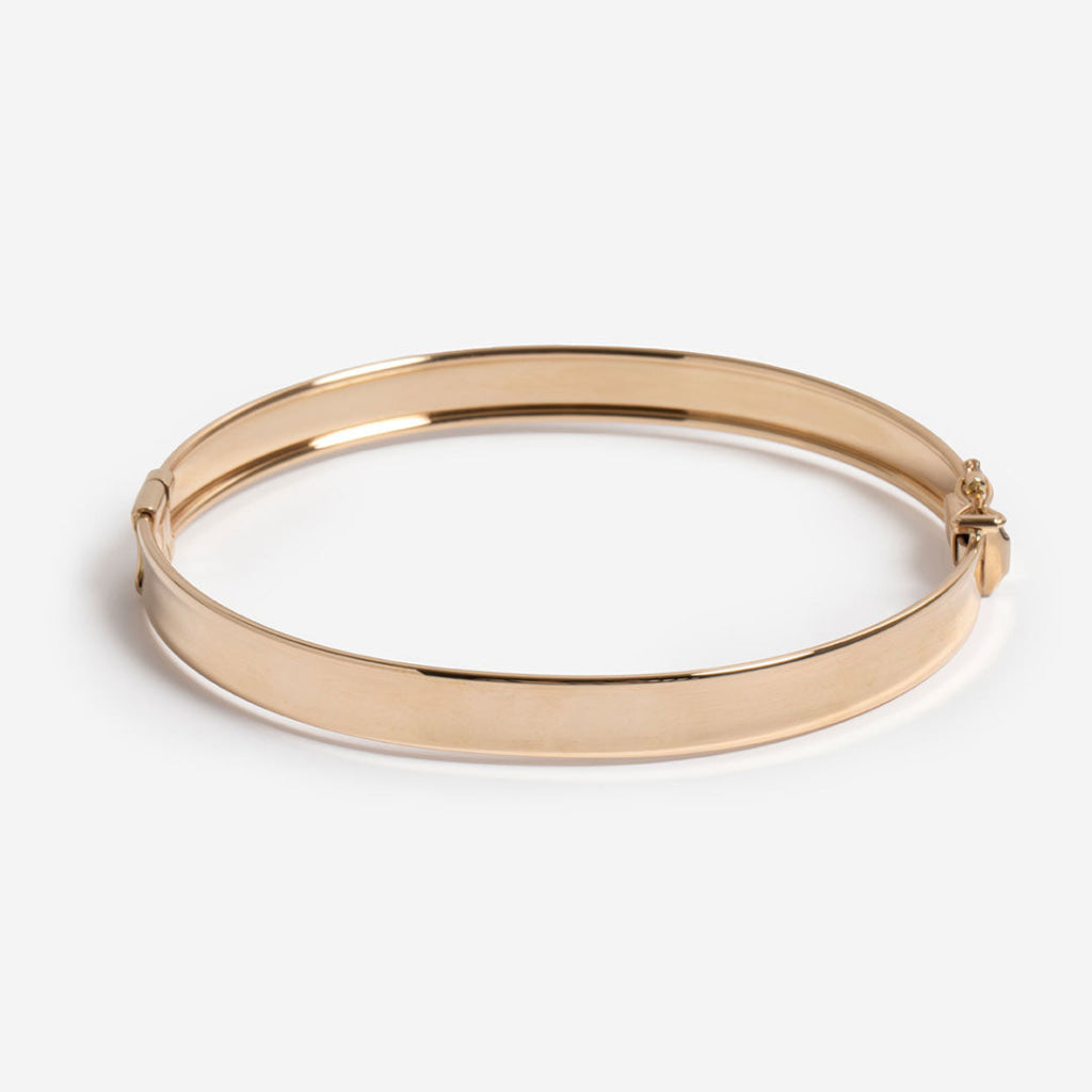 Mirror Bangle | 14ct Gold - Bracelet