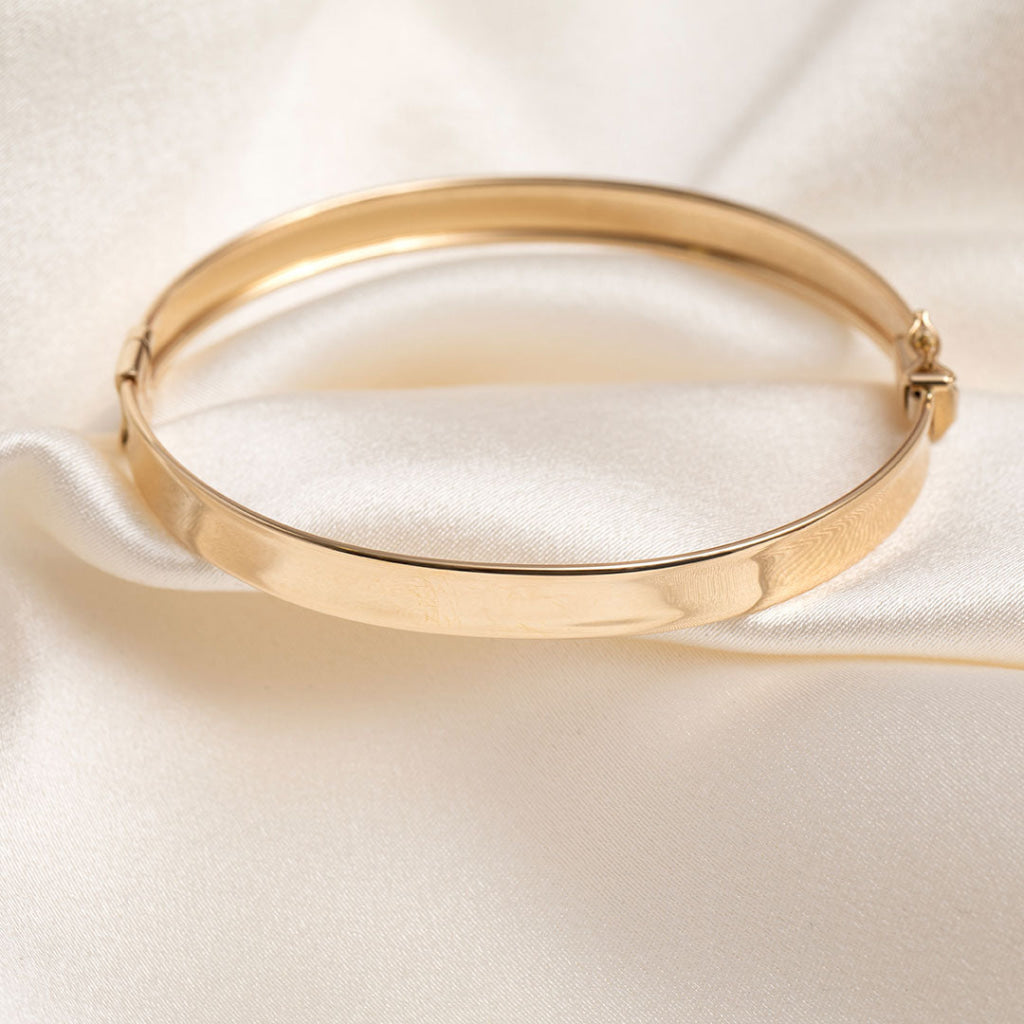 Mirror Bangle | 14ct Gold - Bracelet