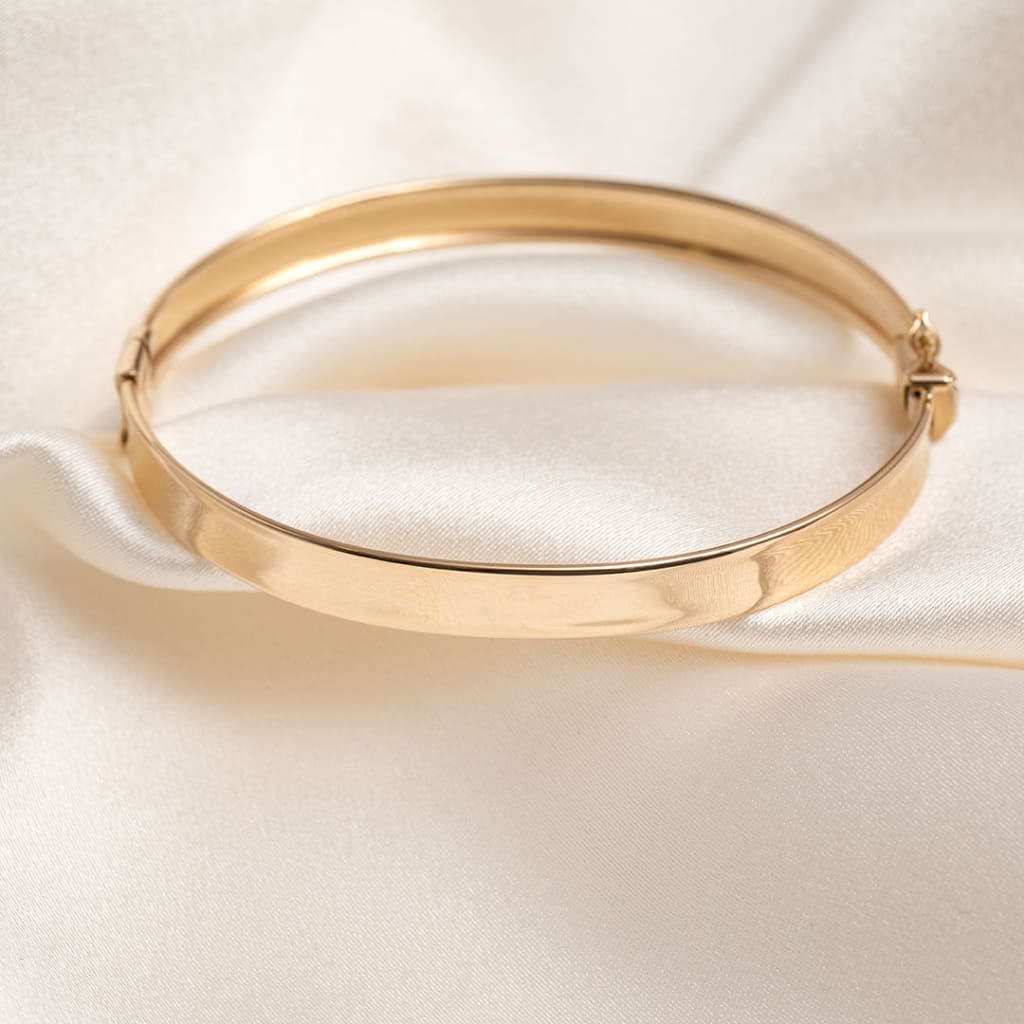 Mirror Bangle | 14ct Gold