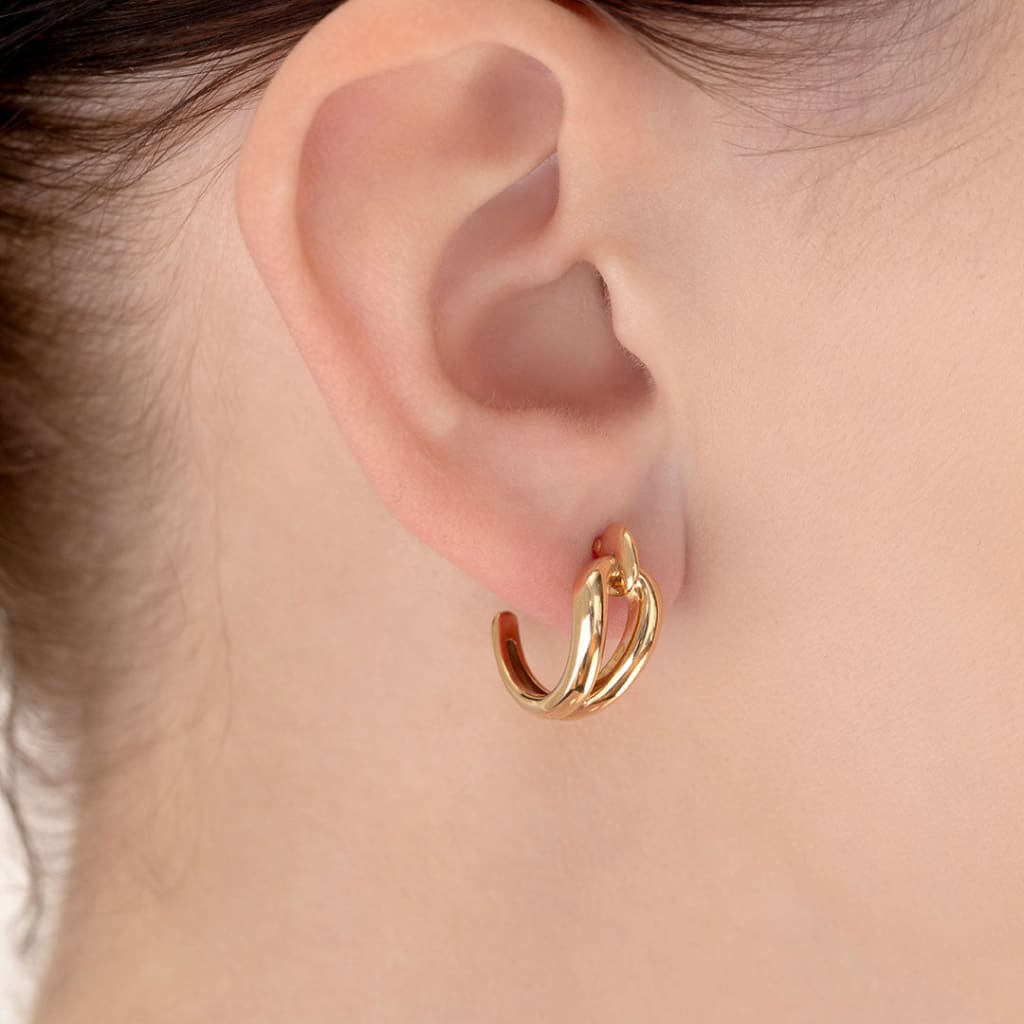 Mirth Earrings | 9ct Gold - Earrings