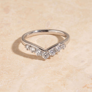 MONA 0.50ct | Lab Grown Diamond Wedding Ring in Platinum