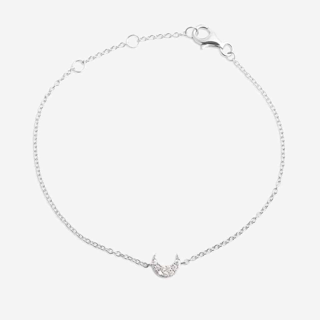 Moon Bracelet | Sterling Silver