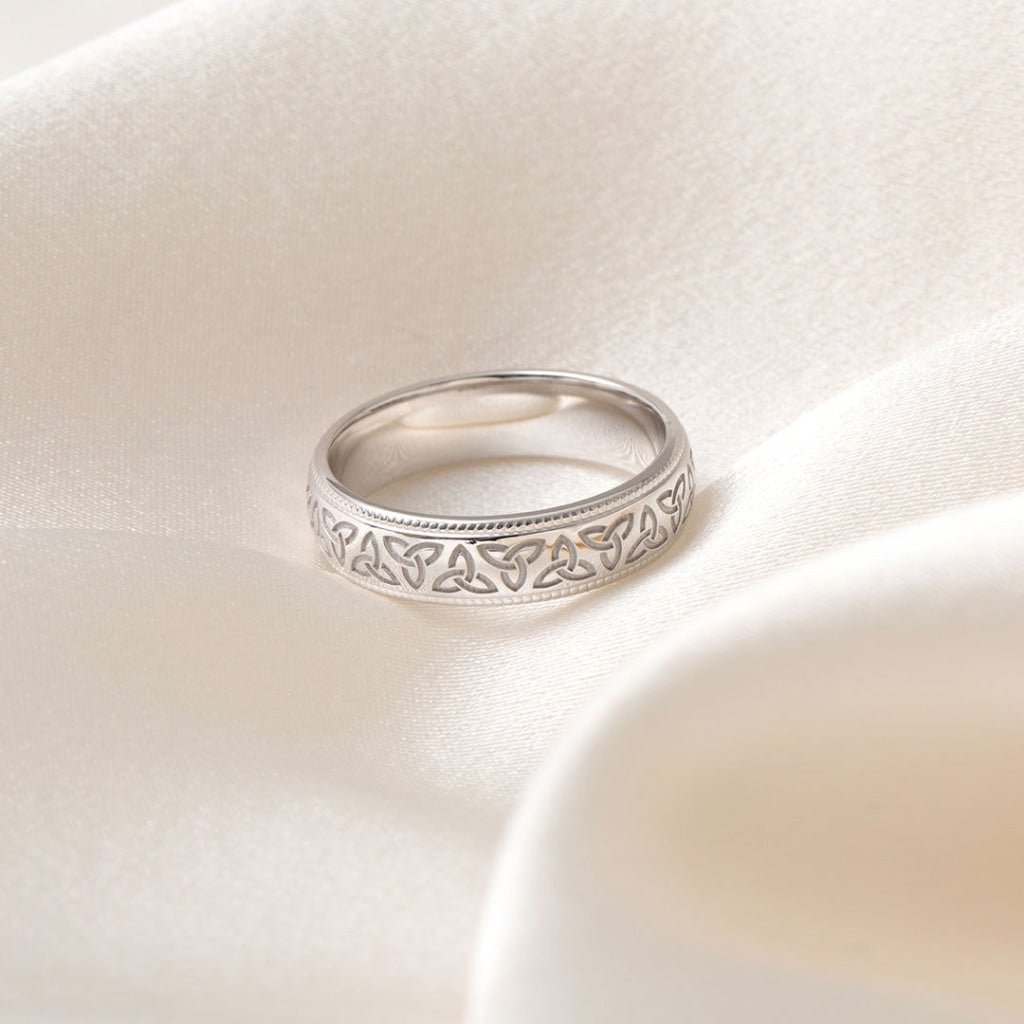 MURRAY 6mm | Men’s Wedding Ring in 9ct White Gold - Rings