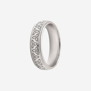 MURRAY 6mm | Men's Wedding Ring in 9ct White Gold