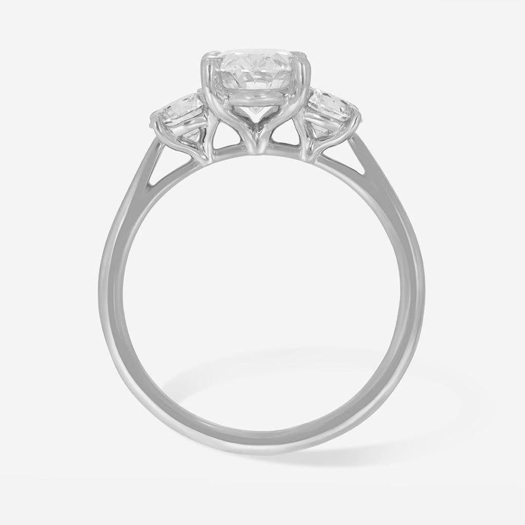 MUSE 0.70ct PLATINUM | Diamond Engagement Ring Lab Grown
