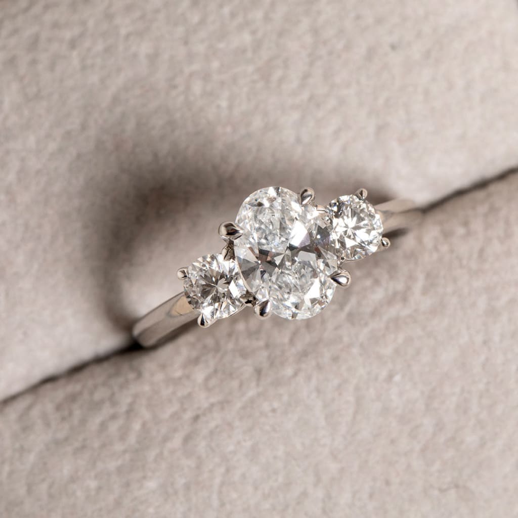 MUSE Platinum | Diamond Engagement Ring Lab Grown - Rings