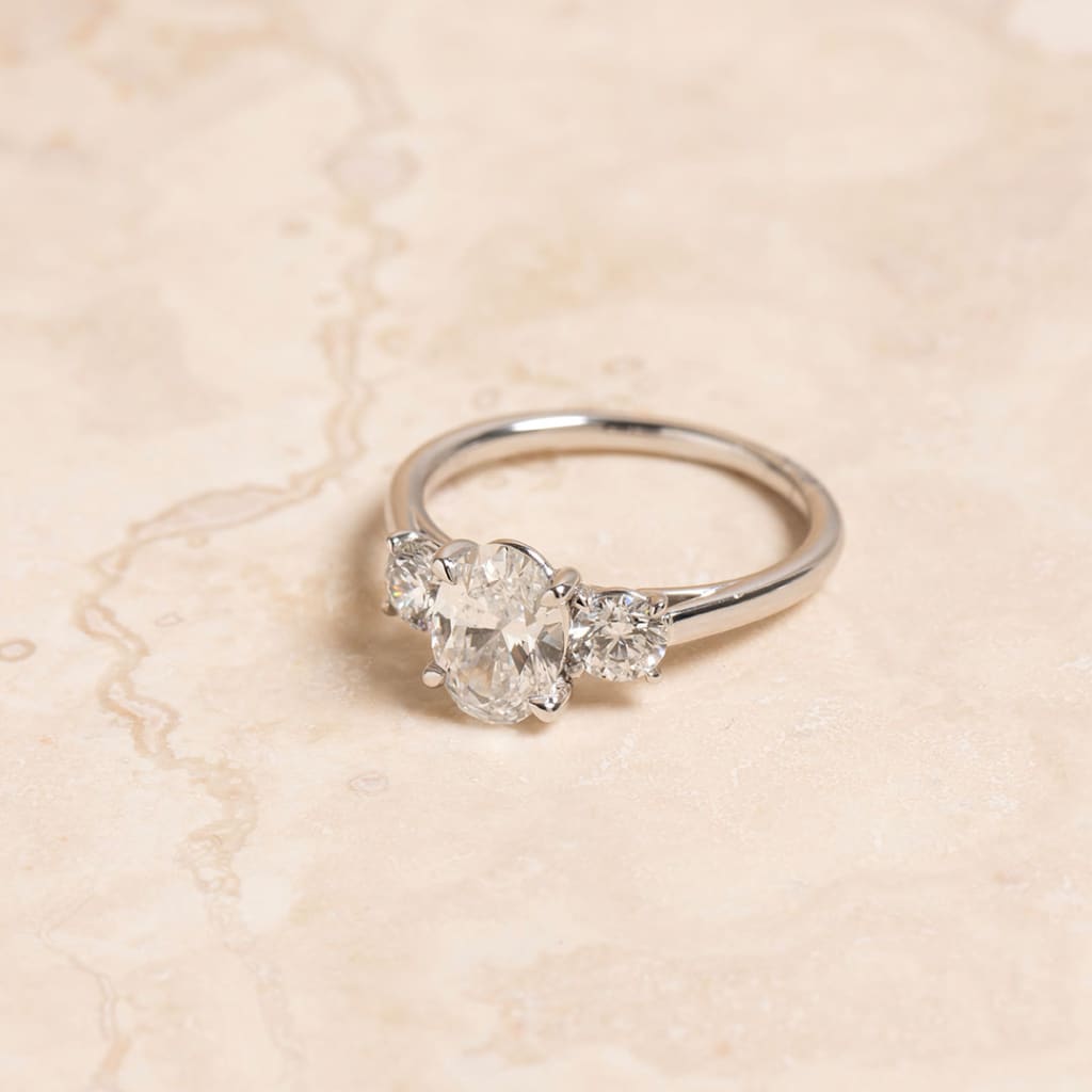 MUSE Platinum | Diamond Engagement Ring Lab Grown - Rings