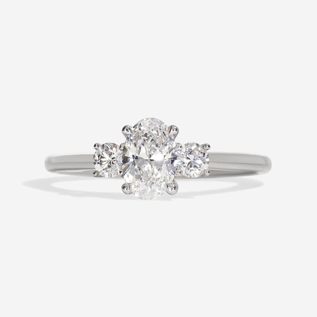 Rue Plat Engagment ring