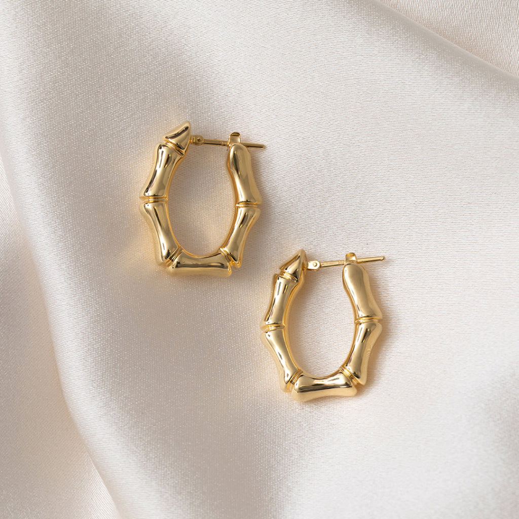 Nala Hoop Earrings | 14ct Gold - Earrings