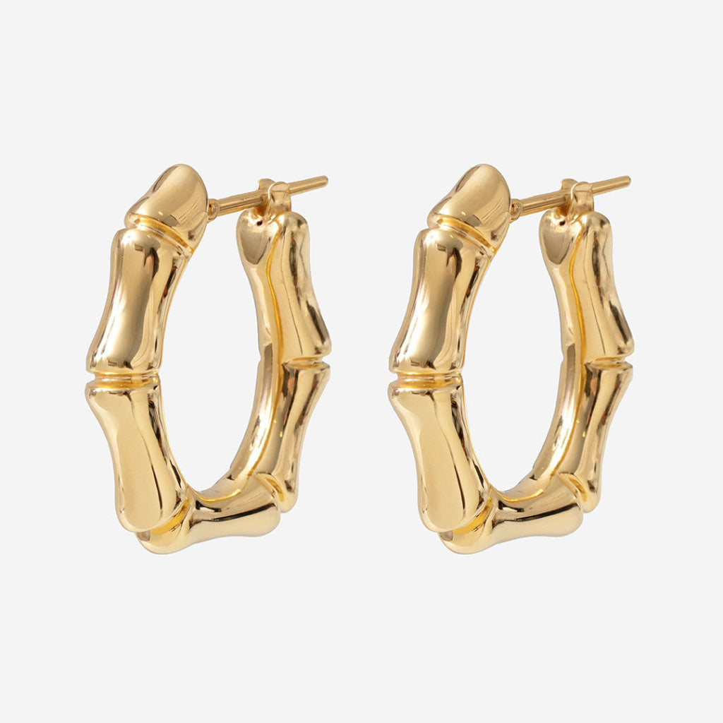 Nala Hoop Earrings | 14ct Gold - Earrings