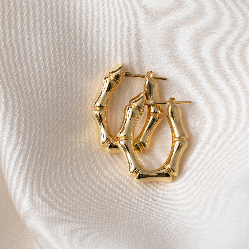 Nala Hoop Earrings | 14ct Gold - Earrings
