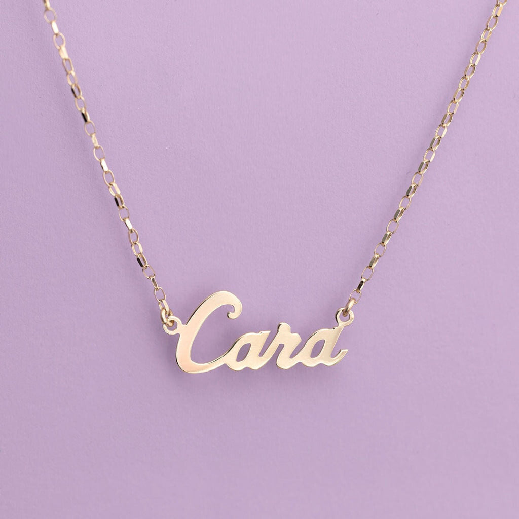 NAME NECKLACE | 9ct Gold - Necklace