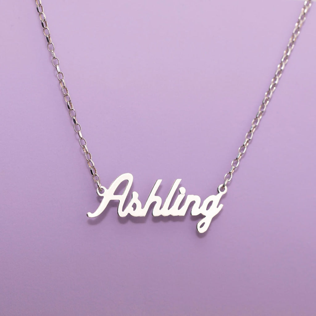 NAME NECKLACE | Sterling Silver - Necklace