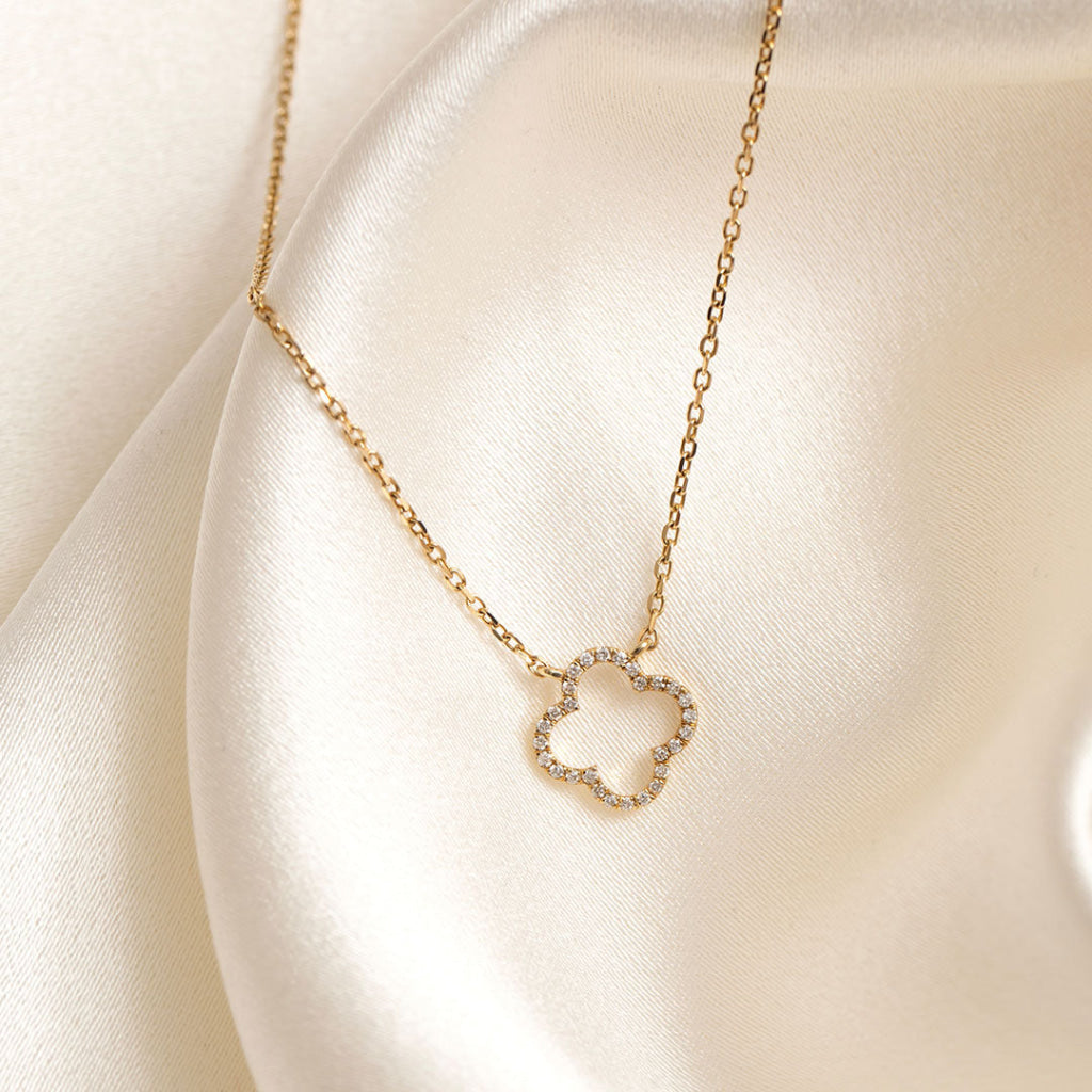 Diamond Palace Necklace | 9ct Gold - Necklace