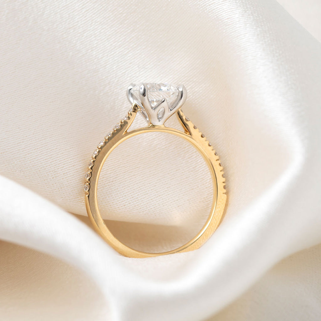 NESSA 1.70ct | Round Solitaire Lab Grown Diamond Engagement