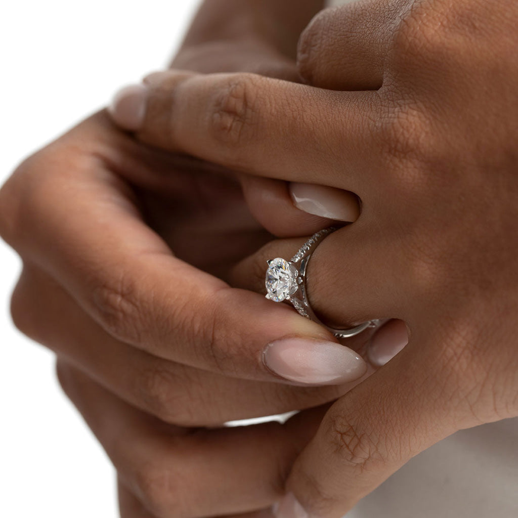 NESSA 2.20ct | Round Solitaire Lab Grown Diamond Engagement