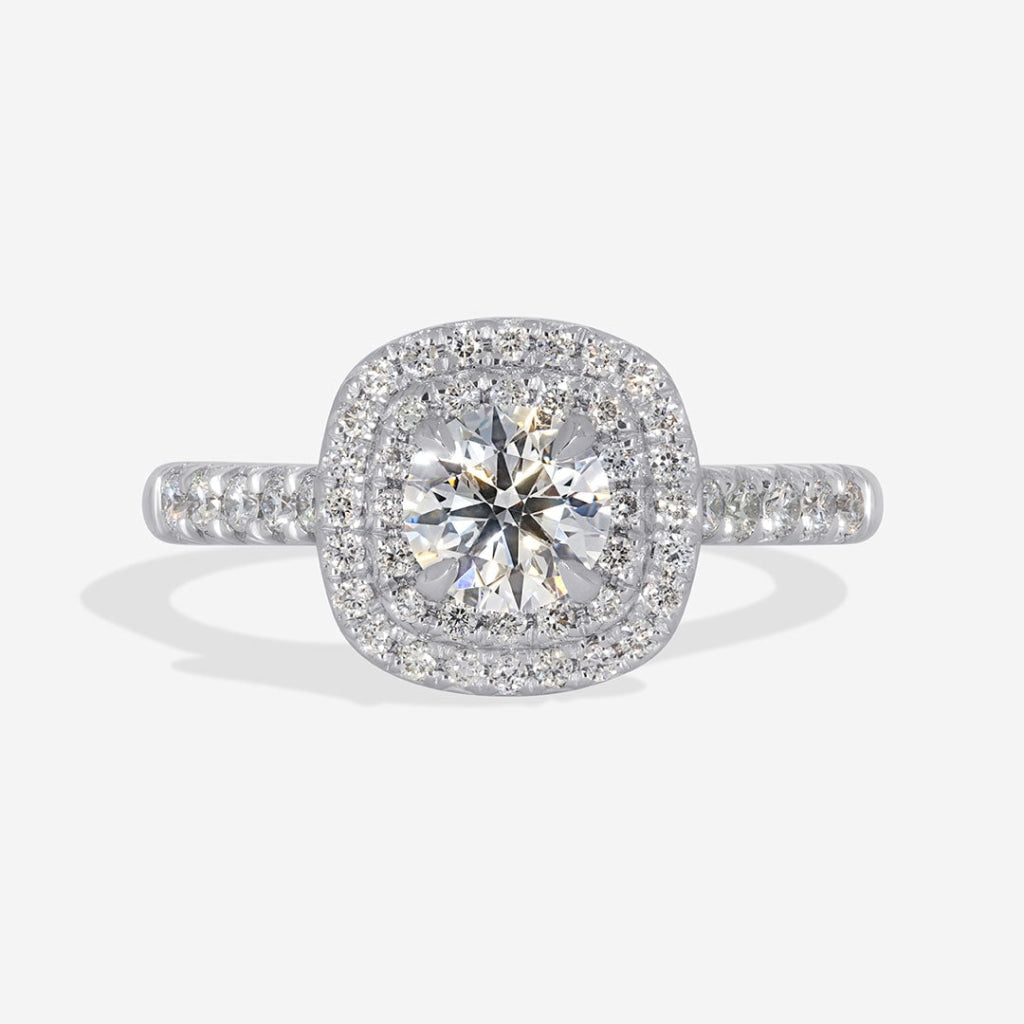 NIAMH | Platinum Diamond Engagement Ring - New