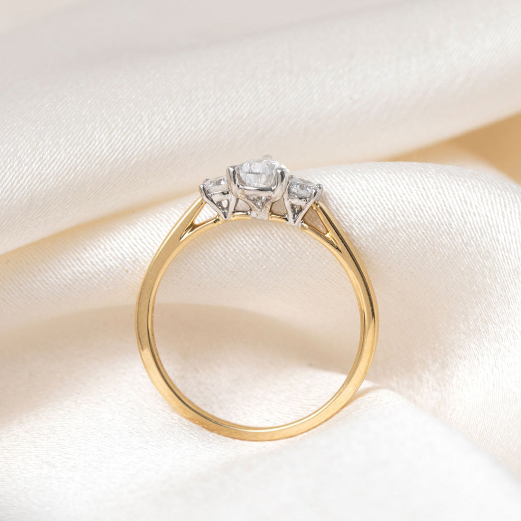NICO 0.70ct | Pear 3-Stone Lab Grown Diamond Engagement