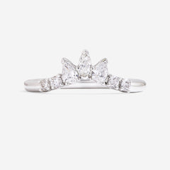 Noble - Platinum | Diamond Wedding Ring - Rings