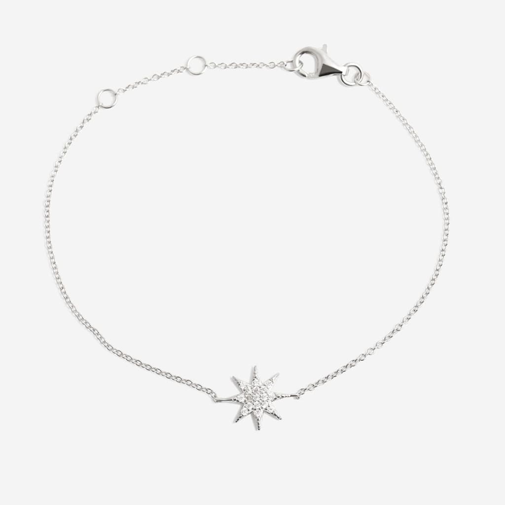 Northstar CZ Bracelet | Sterling Silver